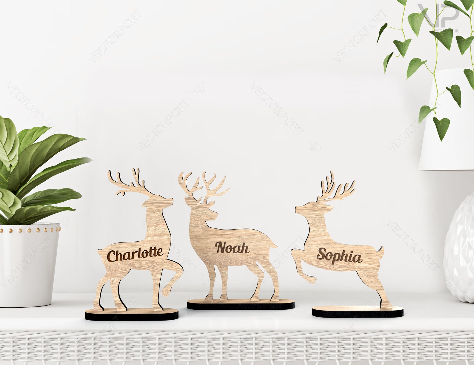 Standing Reindeer