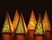 Christmas Tree Papercut Lanterns Candle Holder Svg Laser Cut Lamp Tea light | SVG, DXF, AI |#057| 