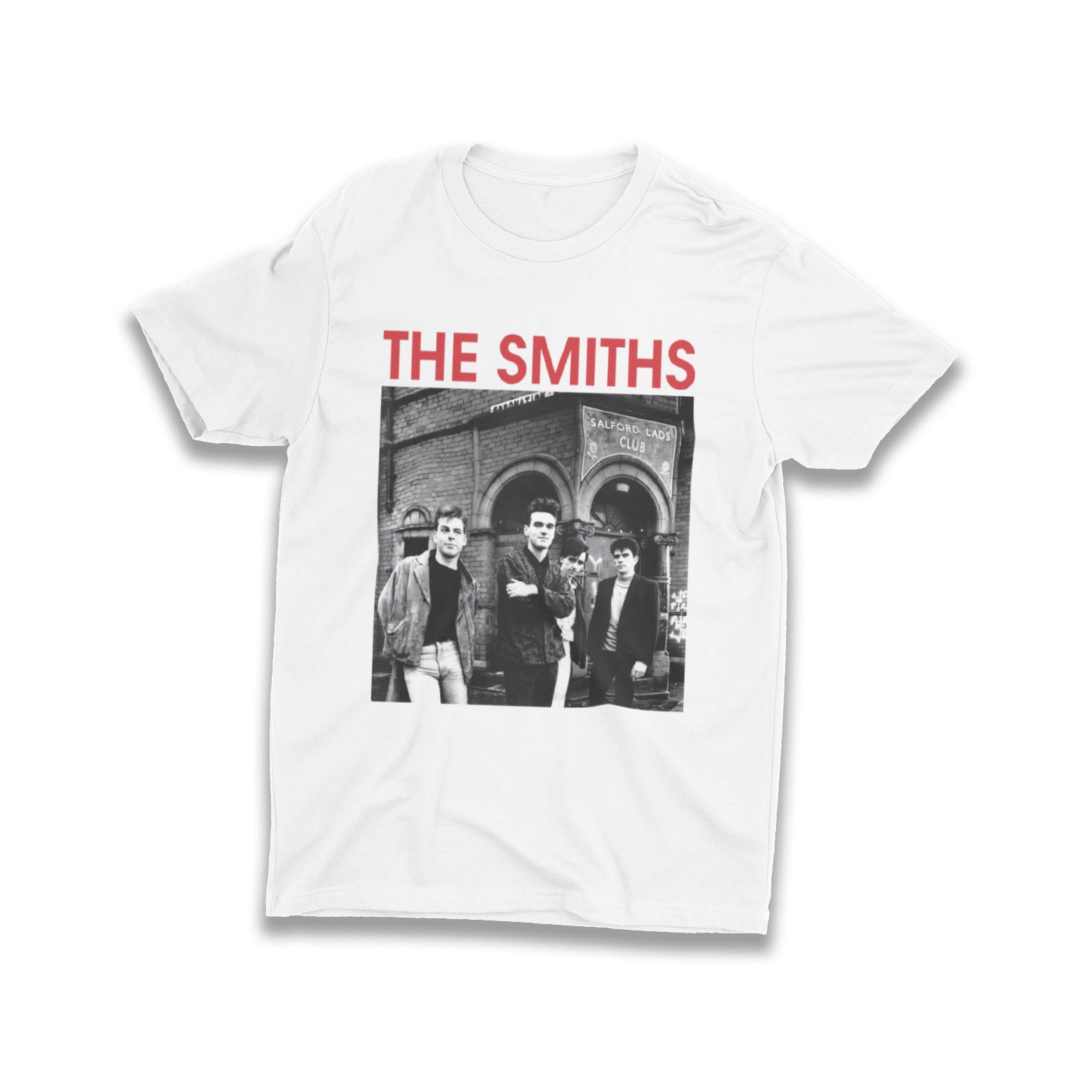 Discover The Smiths Rock Band Tour Concert White Unisex T-Shirt, Music Band Shirt