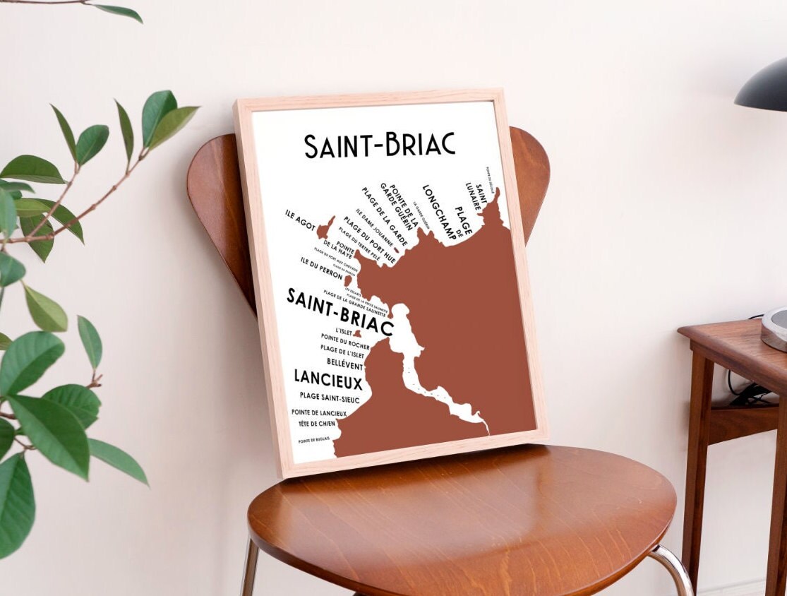 Carte de Saint-Briac