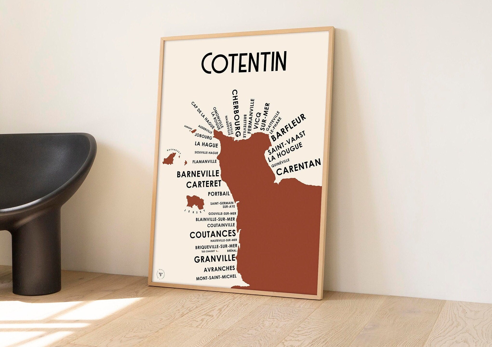 Carte Du Cotentin
