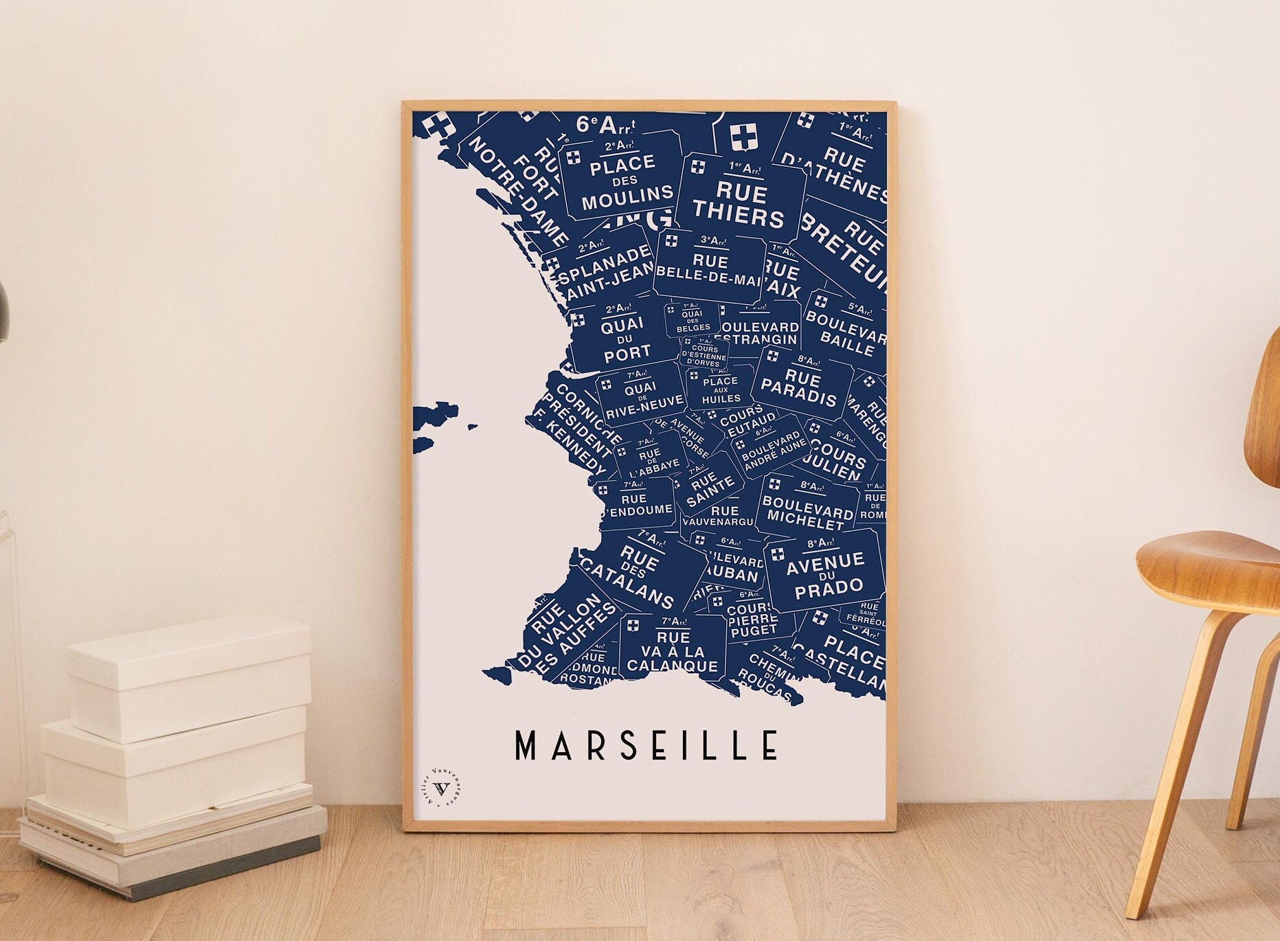 Carte Des Rues de Marseille