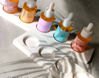 Cuticle Oil Bottle Stand: Nail Salon Retail Display