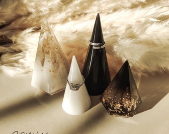 SCBRings/Crystal/Cone Ring Holder/Gifts for Her/Present Ideas