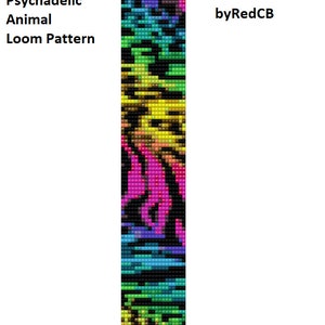 Psychedelic Animal Loom Pattern