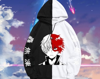 my hero academia todoroki hoodie