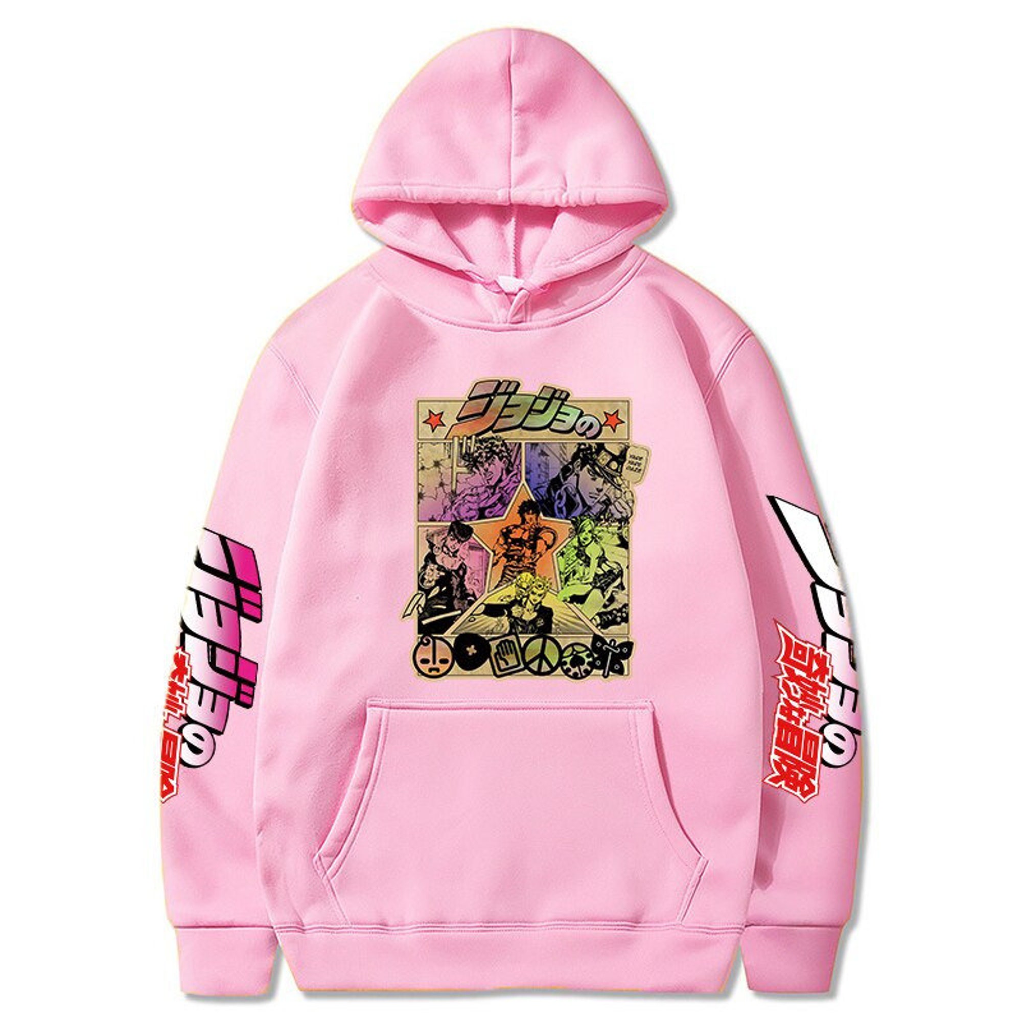 Jojo's Bizarre Adventure Print Hoodie