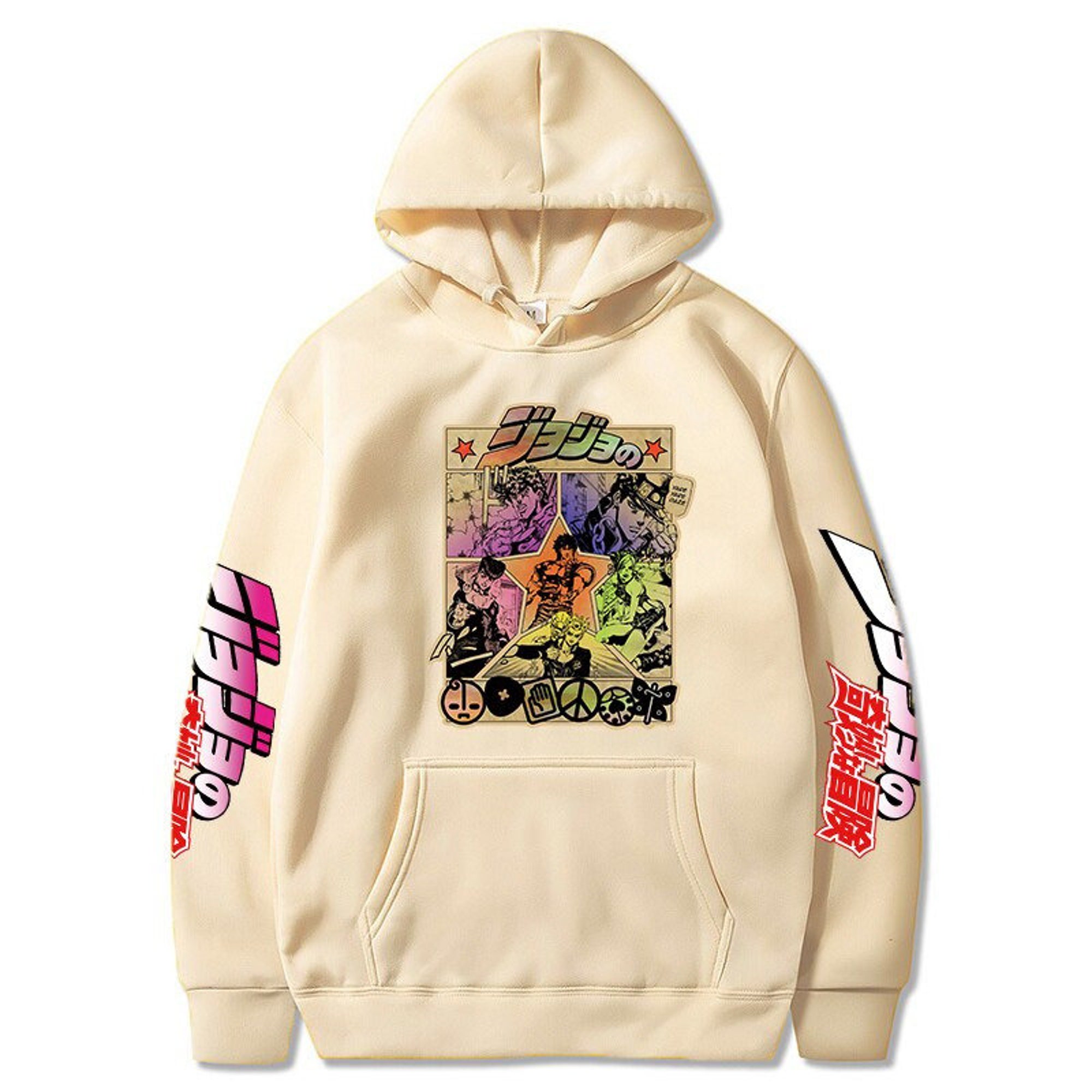 Jojo's Bizarre Adventure Print Hoodie