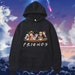 Anime FRIENDS Hoodie, Anime Fan Pullover 