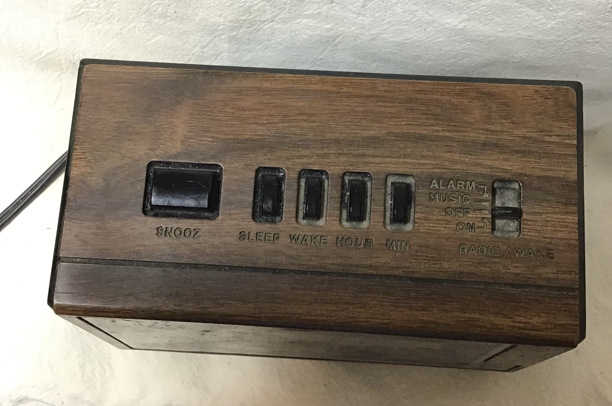 Vintage Am/fm Clock Radio - Etsy