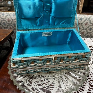 Vintage Sewing Basket