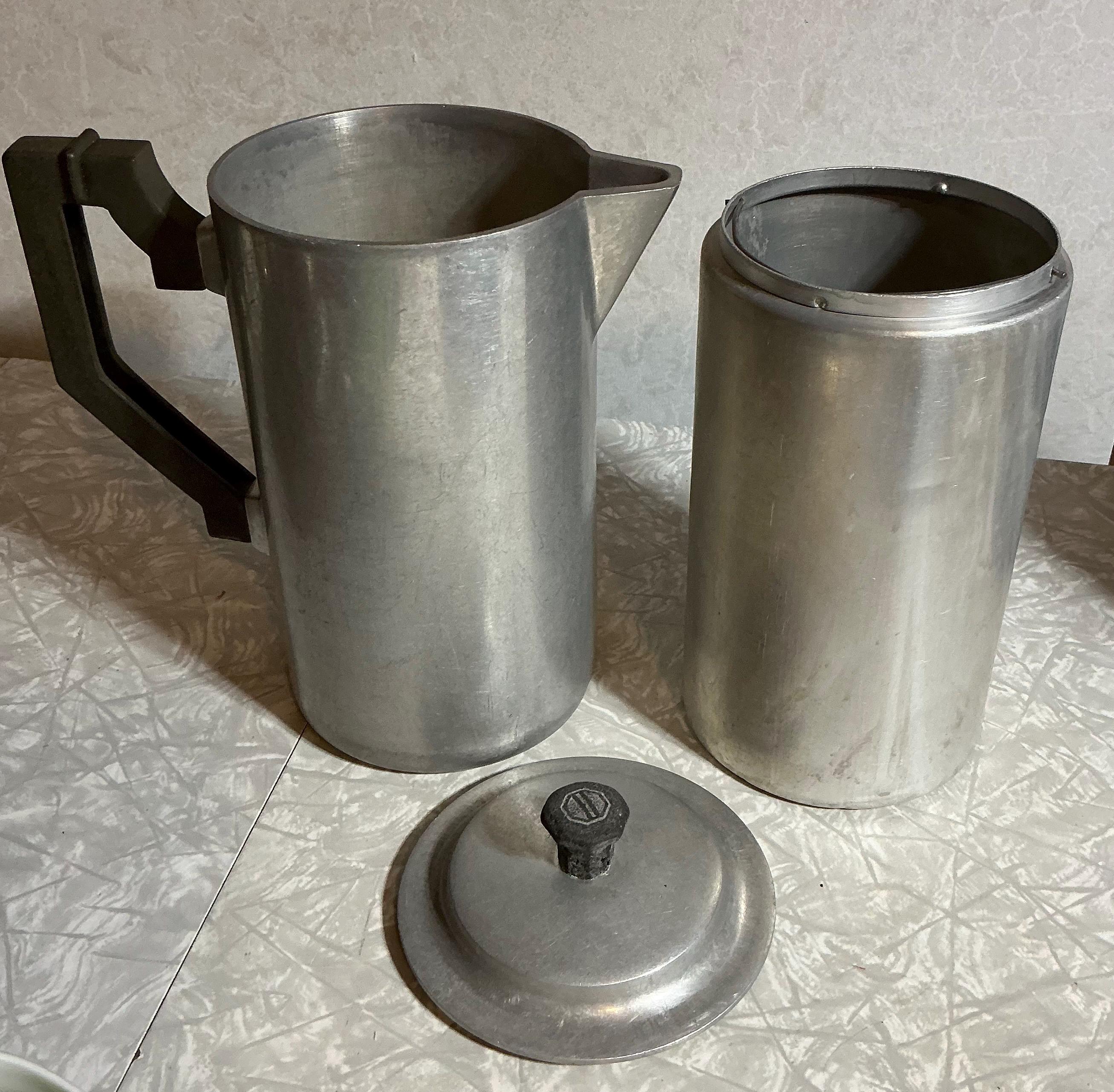 Miracle Cookware Vintage Aluminum Miracle Maid Cookware Coffee Pot - Etsy