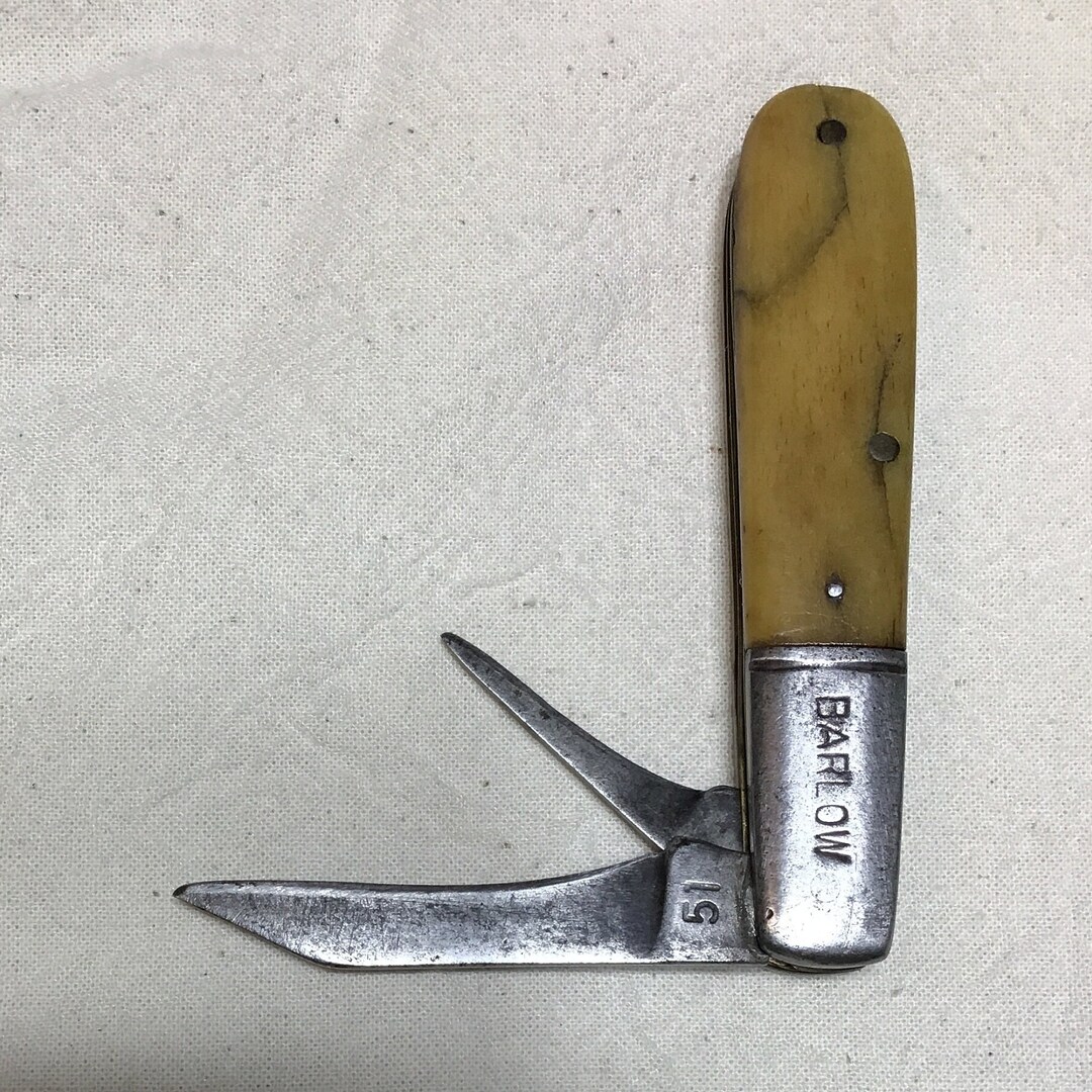 Vintage Barlow Pocket Knife Etsy