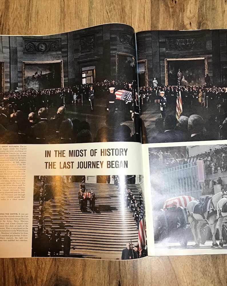 Vintage Lot of 2. Life Magazine JFK Kennedy November 29, 1963 and December 6, 1963. image 10
