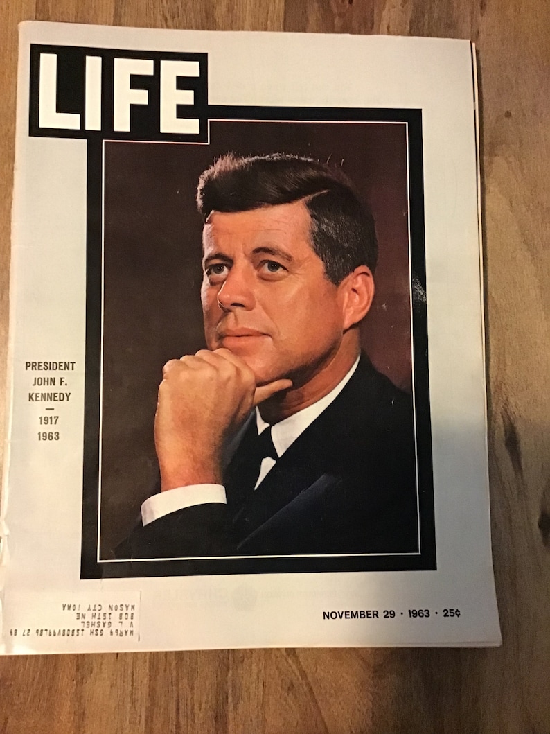 Vintage Lot of 2. Life Magazine JFK Kennedy November 29, 1963 and December 6, 1963. image 1
