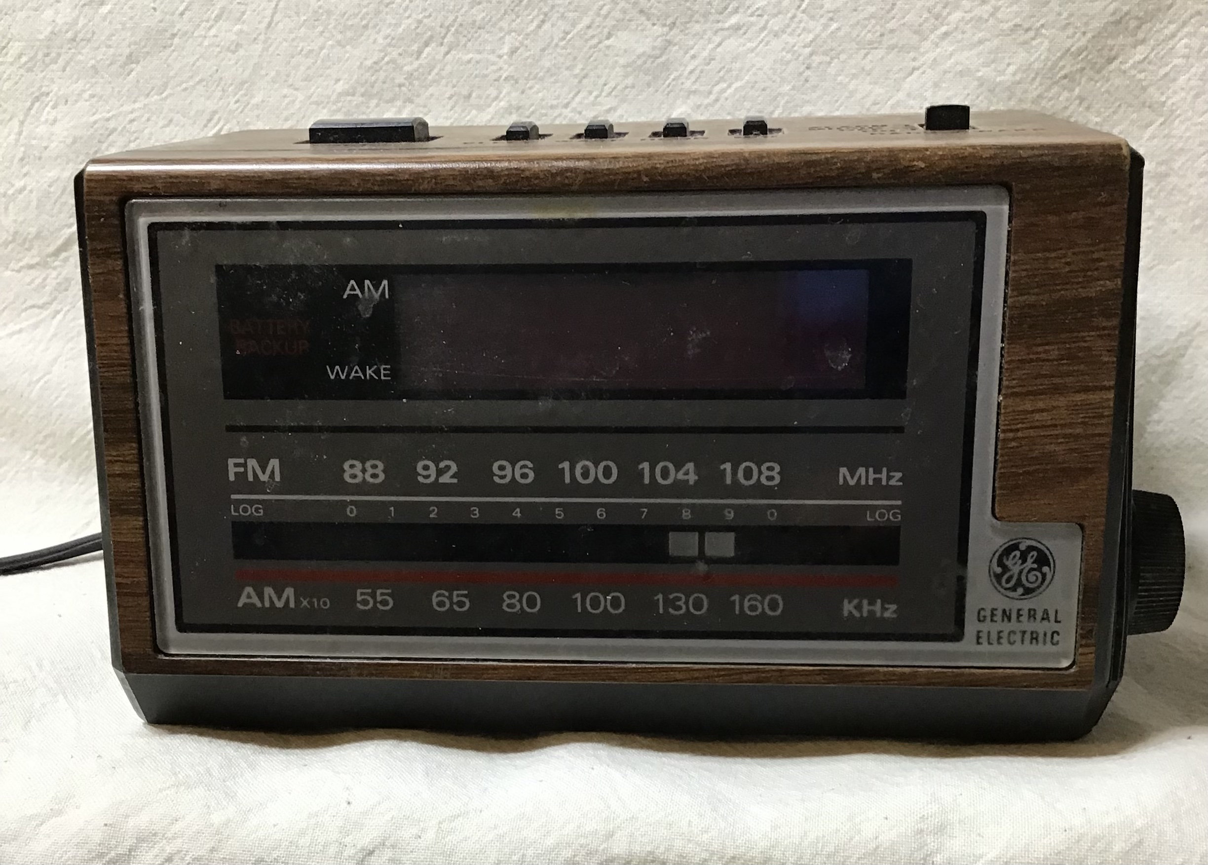 Vintage Am/fm Clock Radio - Etsy