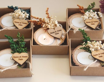 Wedding wooden holder candle ,Rustic Tealight Holder ,Baby Shower Favors, Personalized Gifts, Bridal Shower Favors,Wedding Party Favors Gift
