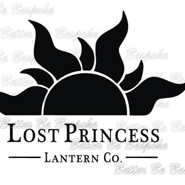 Lost Princess - Tangled Inspired SVG*PNG cut file