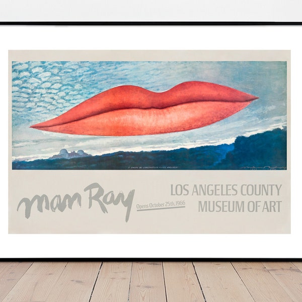 Man Ray Exhibition Poster Giclée Art Print A4 /A3/ A2/ A1 sizes