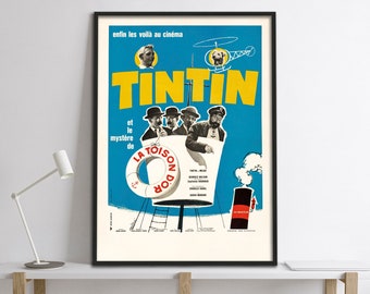 Tintin Giclée Art Print.  A4/ A3/ A2/ A1 sizes