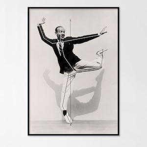 Fred Astaire Giclée Art Print.  A4/ A3/ A2 sizes