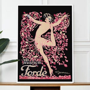 Flapper Girl Giclée Art Print