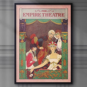 Empire Theater Giclée Kunstdruck A4 /A3/ A2 Größen