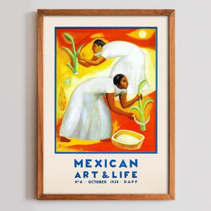 Mexican Art & Life Giclée Art Print, Issue 4
