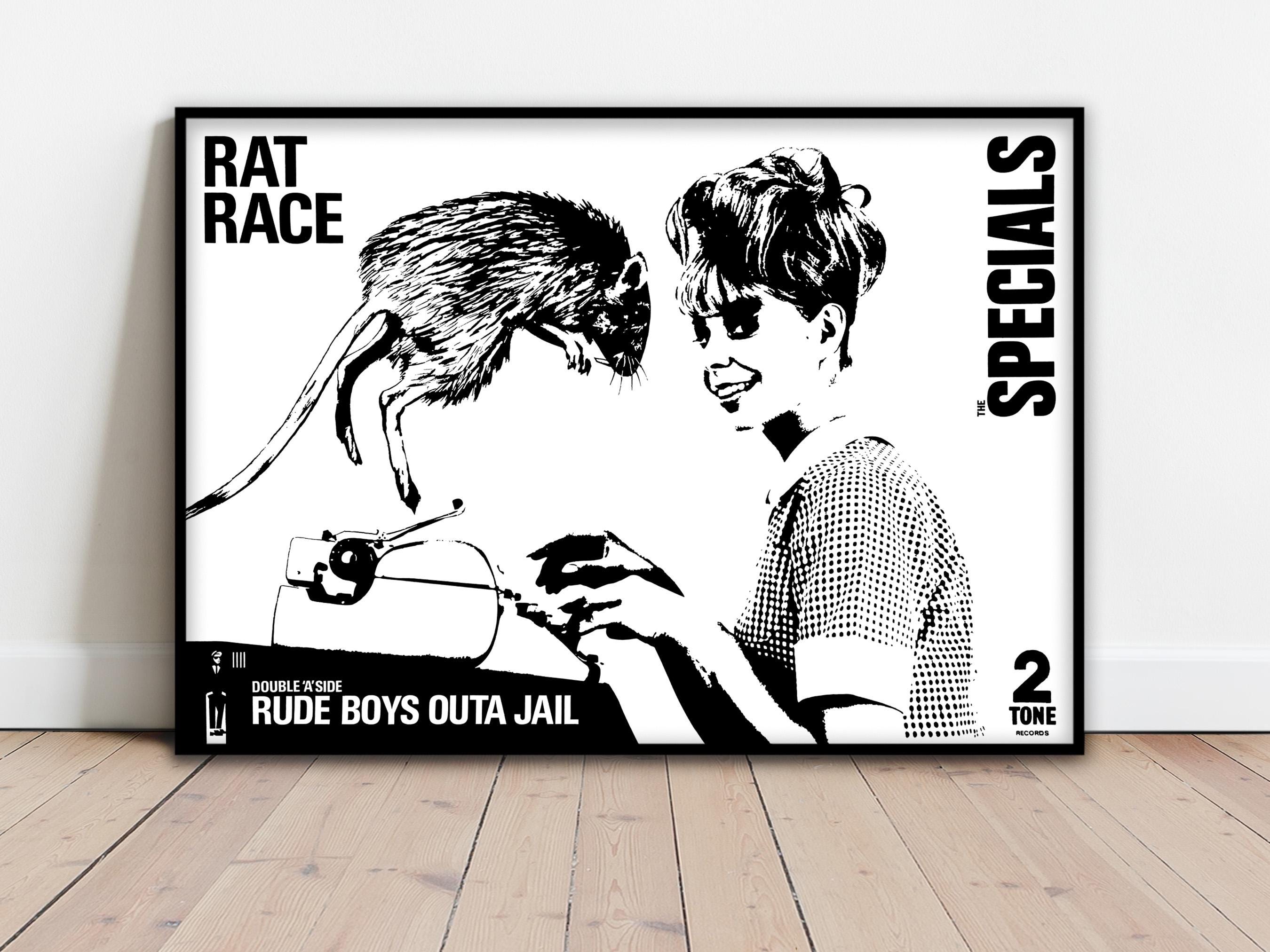 The Specials, Rat Race Giclée Art Print A4/ A3/ A2/ A1 Sizes - Etsy
