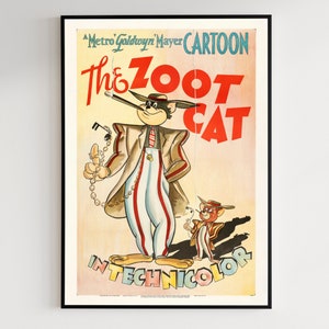Tom & Jerry Giclée Art Print.  A4/ A3/ A2/ A1 sizes