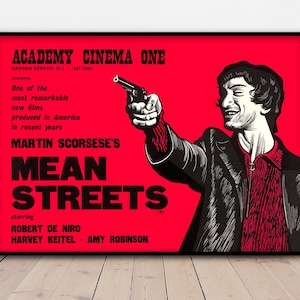 Stampa artistica Giclée Mean Streets, formati A4/ A3/ A2/ A1