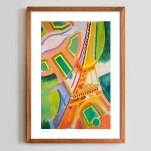 Eiffell Tower Giclée Art Print.  A4/ A3/ A2/ A1 sizes