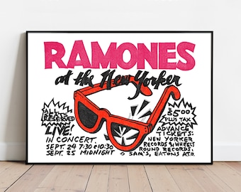 Ramones Giclée Kunstdruck A4/ A3/ A2/ A1 Größen
