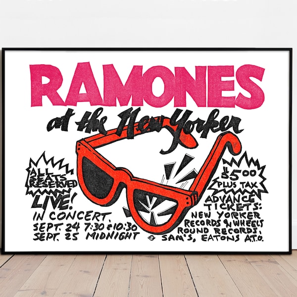 Ramones Giclée Art Print  A4/ A3/ A2/ A1 sizes