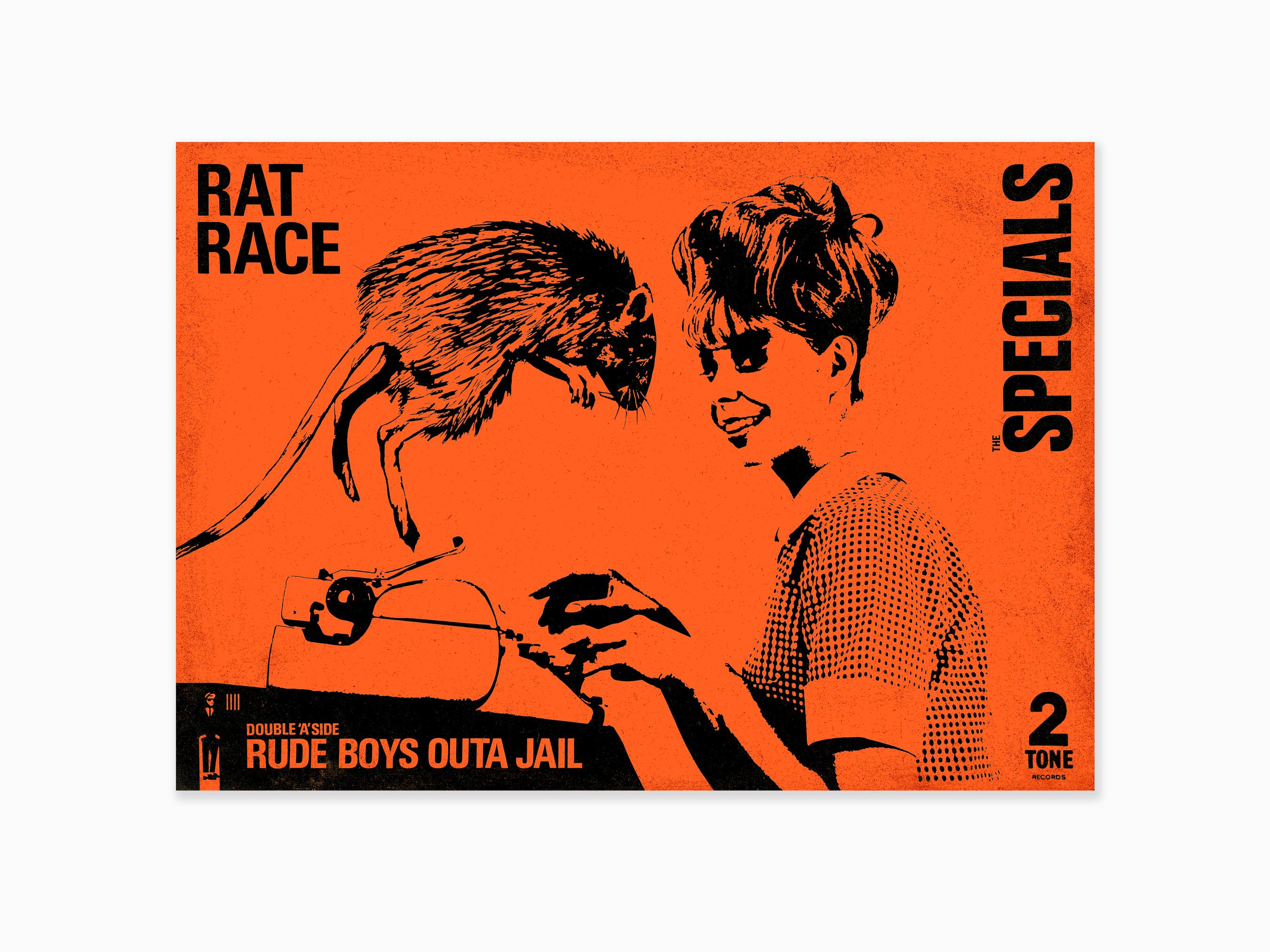 The Specials, Rat Race Giclée Art Print A4/ A3/ A2/ A1 Sizes - Etsy