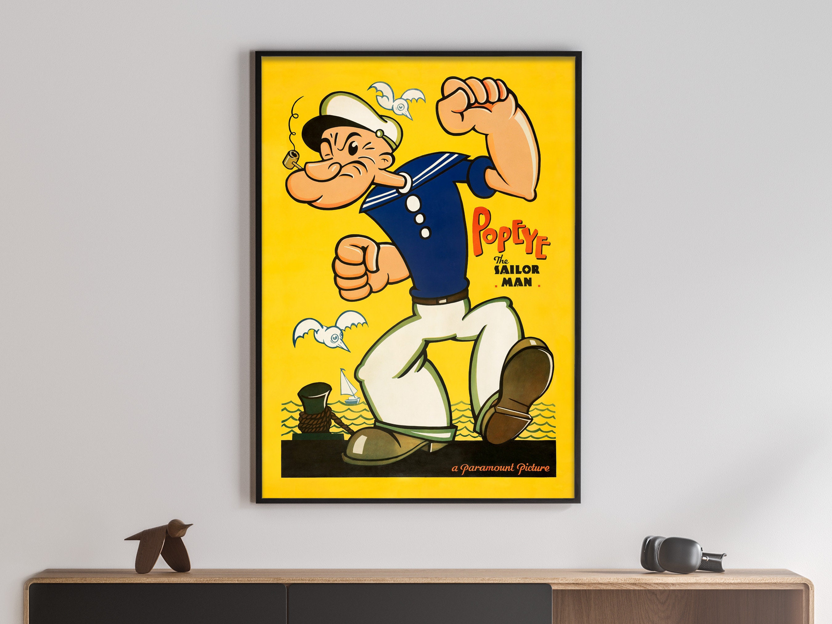 Popeye poster - Etsy 日本