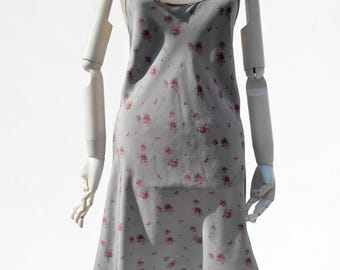 Vestido lencero 100% seda – Espalda abierta en forma de X, lencería femenina, lujo minimalista.