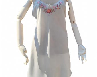 Sukienka Miyacoo z naturalnego jedwabiu w 100% – regulowane ramiączka, minimalistyczna bielizna nocna (rozmiar M)