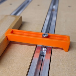 CNC - Hold Down Clamp - Fixturing - Back Stop - STL File - Instant Download