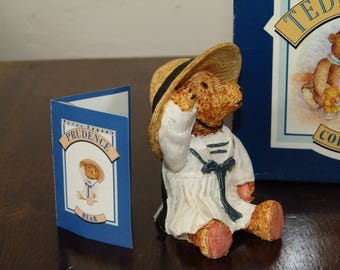 Vintage Peter Fagan Colour Box Hand painted ceramic bear TC625 Prudence