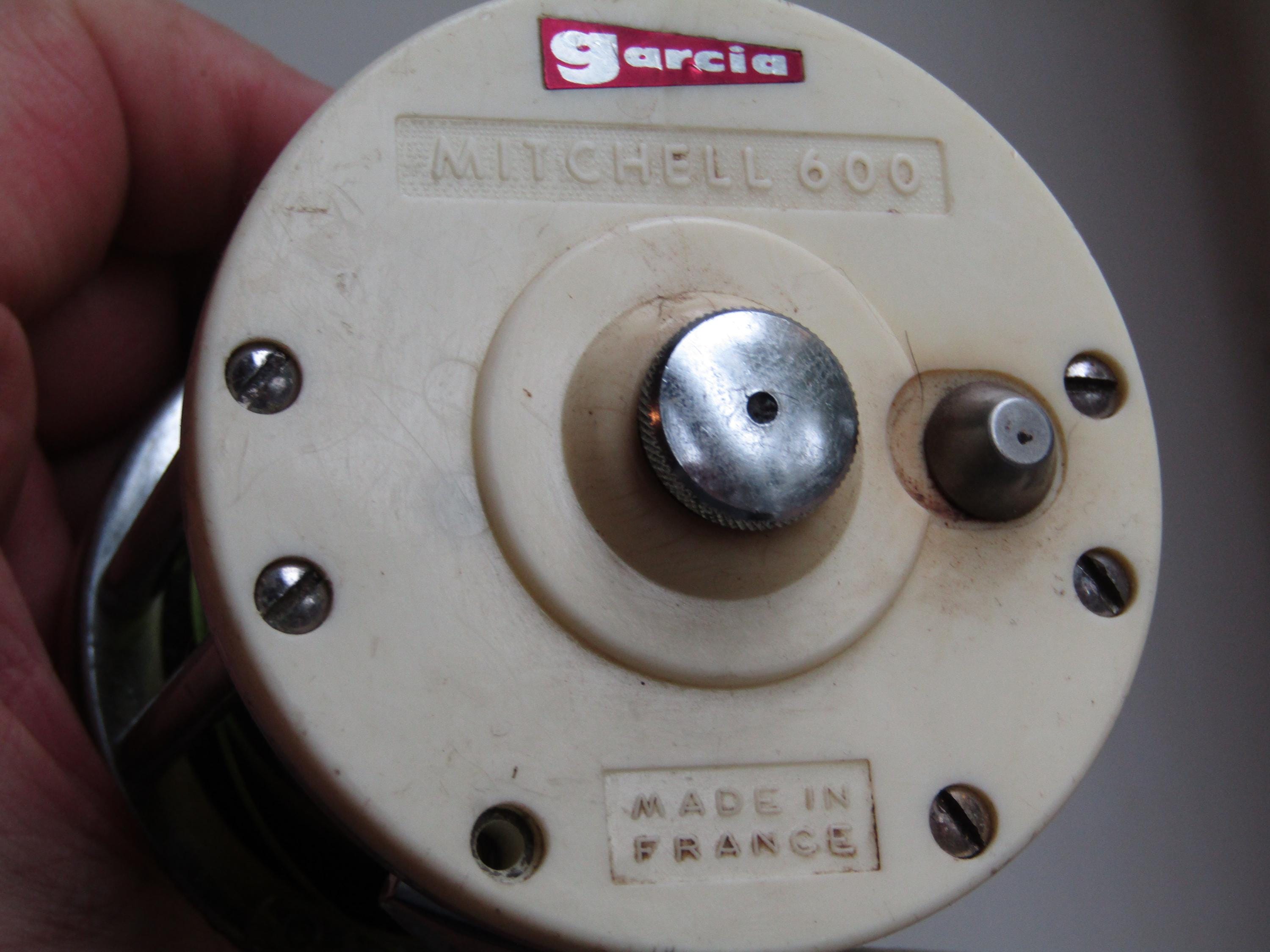 Moulinet De Pêche Vintage Garcia Mitchell 600 - Fabriqué En France - Mer