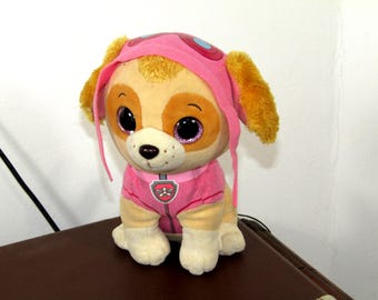 Paw Patrol Pink 'SKYE' 23cm TY Beanie Plush Soft Toy 2018 Very