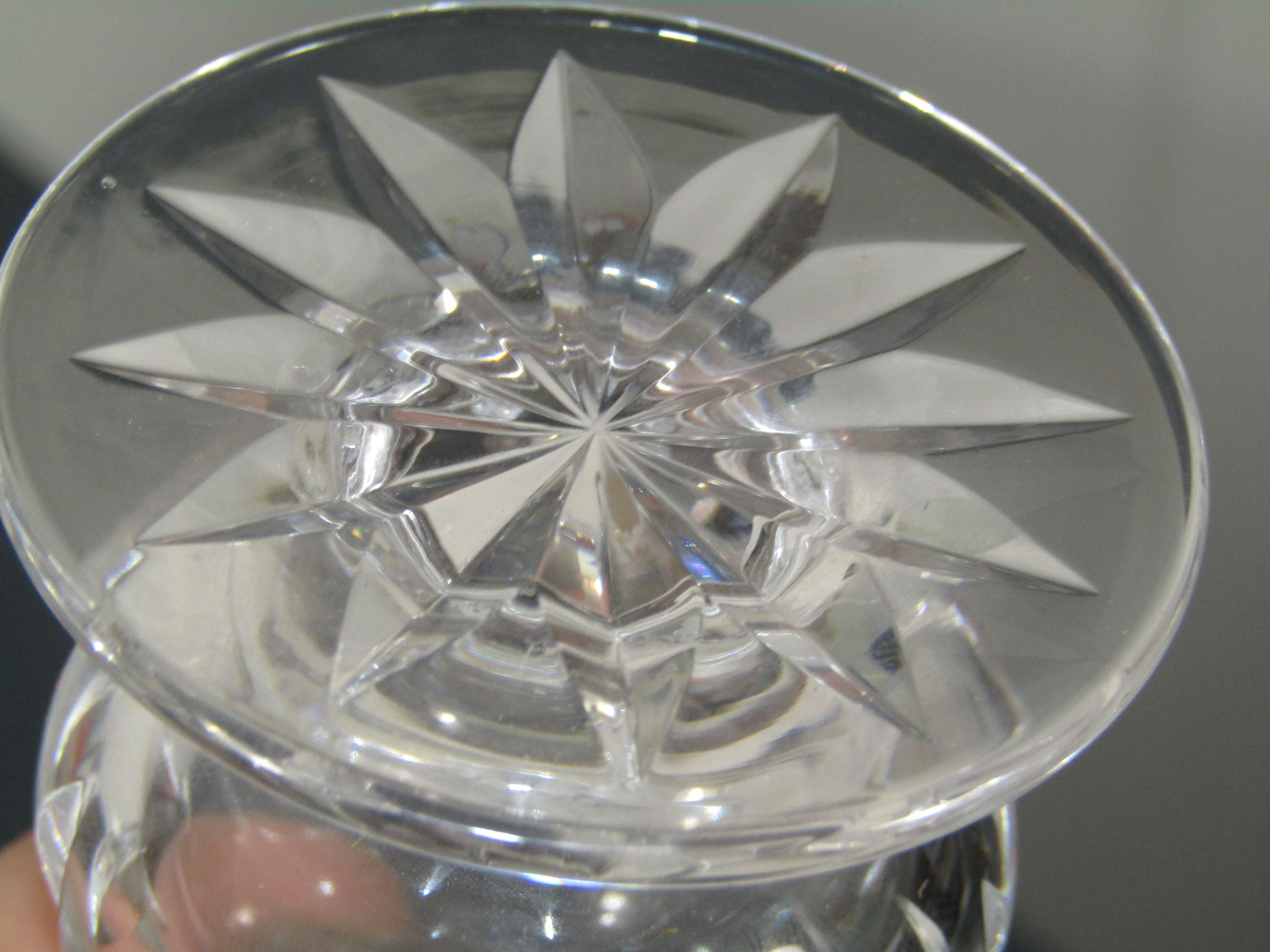 Vintage Boxed Webb Continental Hand Cut 24% Lead Crystal Vase