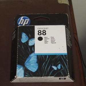 HP Officejet 88 Schwarz Tintenpatrone Original C9385AE Neu versiegelt - Abgelaufen