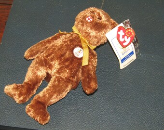 2002 World Cup Ty Beanie Babies Champion England Plush Teddy Bear with Tags