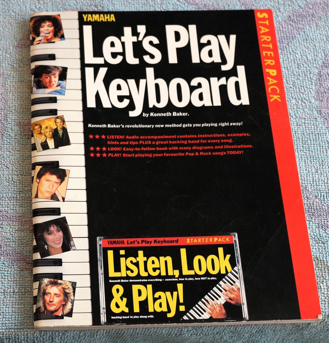 Yamaha Let's Play Keyboard Starter Pack by Baker Etsy