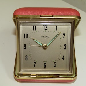 Seiko Vintage Alarm Clock - Etsy