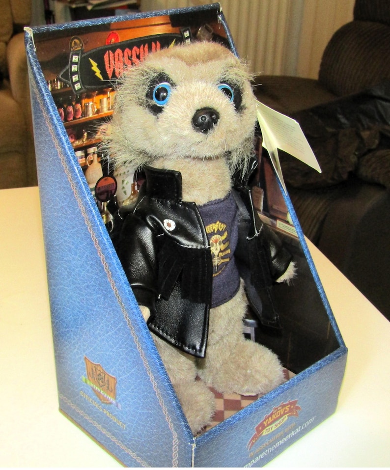 Compare the Market Meerkat Vassily Plush Toy Boxed With Certificate - Etsy