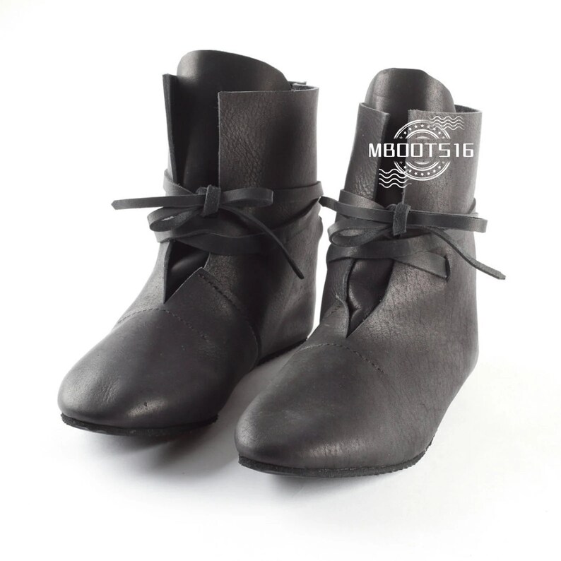 Medieval Renaissance Viking Boots Ren Faire Boots Handmade Etsy