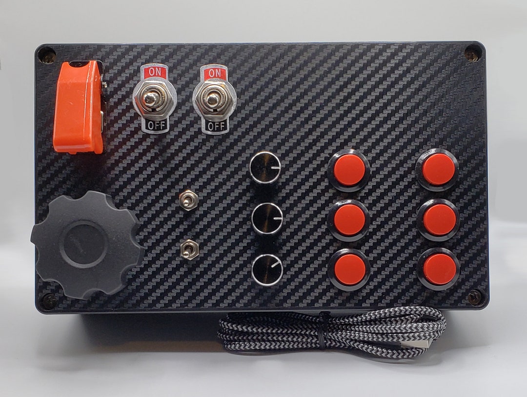 Simracing Buttonbox | SIM-RACING BUTTON BOX – QMBLV